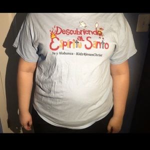 Espíritu Santo blue unisex shirt!